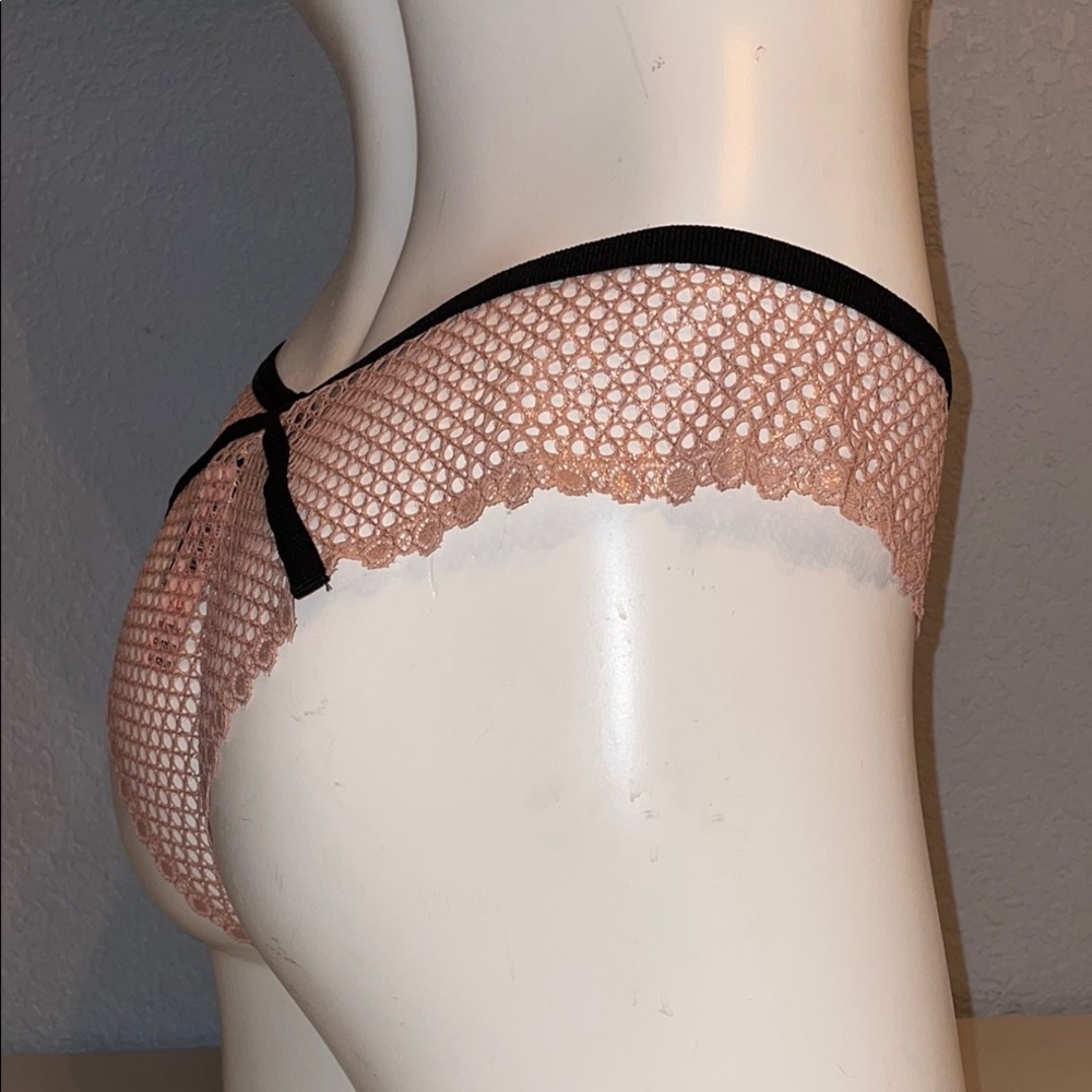 Victoria's Secret Thong VS Dusty Rose Shimmer Thong VS VERY SEXY Fishnet Panty 🆕 - Picture 13 of 17